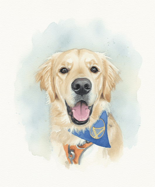 Watercolor style example